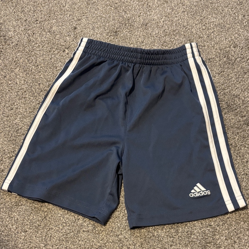 Adidas Men's Dark Blue Athletic Shorts